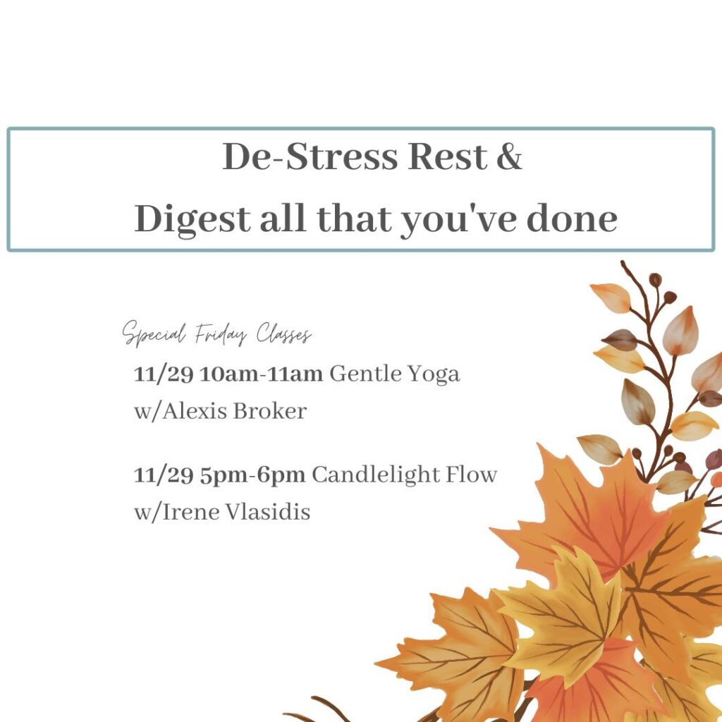 Black Friday Yoga Classes